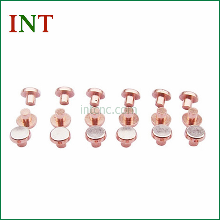 Copper rivets