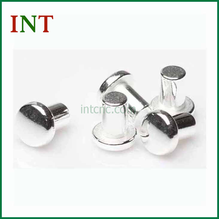 Silver rivets