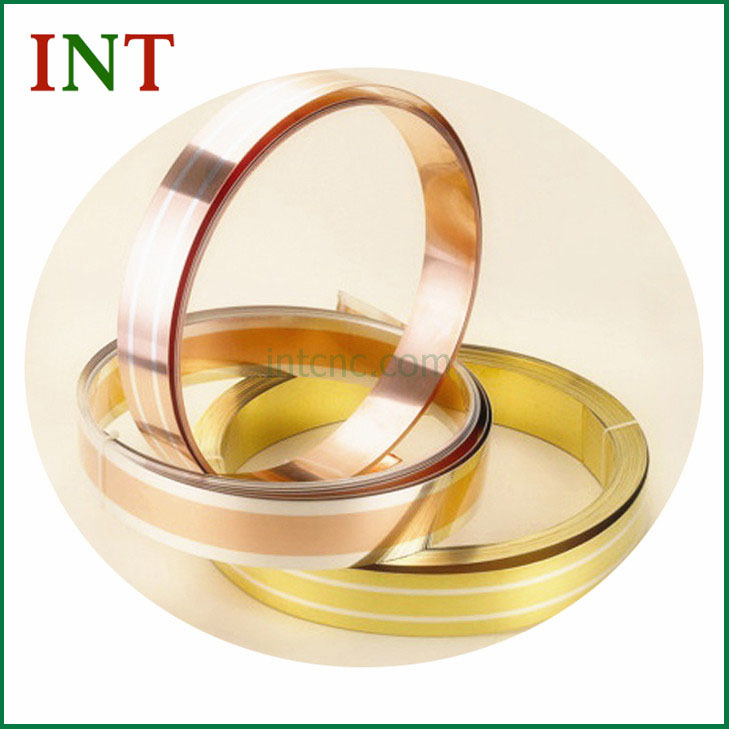 Silver In-lay copper metal strip