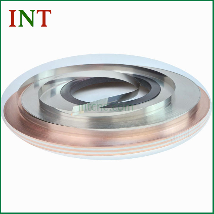 Silver Over-lay copper metal strip